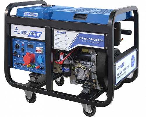 Дизельный генератор TSS SDG 14000EH3A 100140