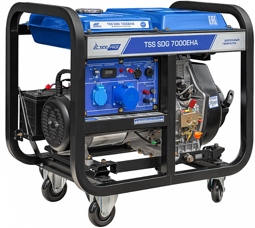 Дизельный генератор TSS SDG 7000EHA 100033
