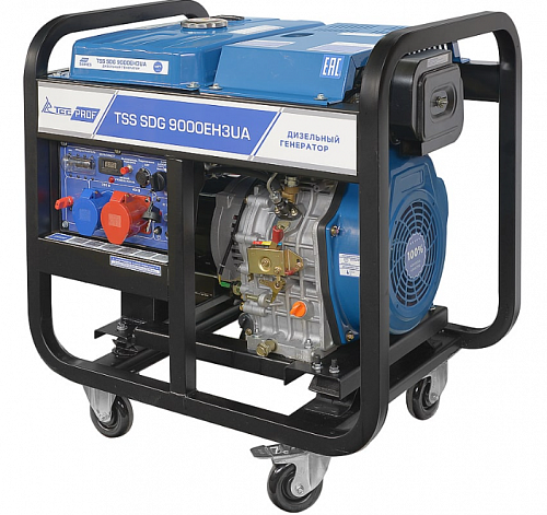 Дизельный генератор TSS SDG 9000EH3UA 100036