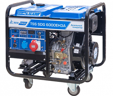 Дизельный генератор TSS SDG 6000EH3A 077016