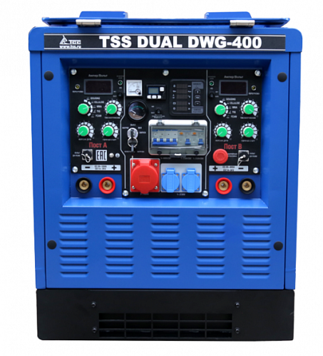 Двухпостовой дизельный сварочный генератор TSS DWG-400 044768
