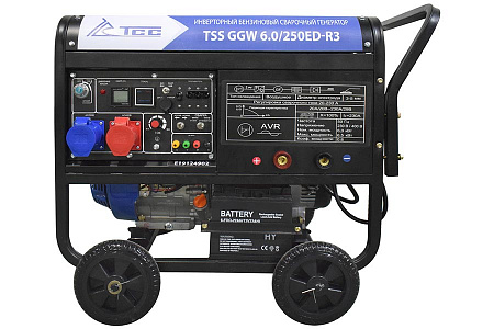 Бензиновый сварочный генератор TSS GGW 6.0/250ED-R3 026495