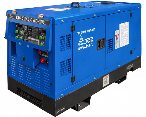 Двухпостовой дизельный сварочный генератор TSS DWG-400 044768