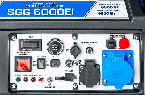 Бензогенератор инверторный TSS SGG 6000Ei 60059