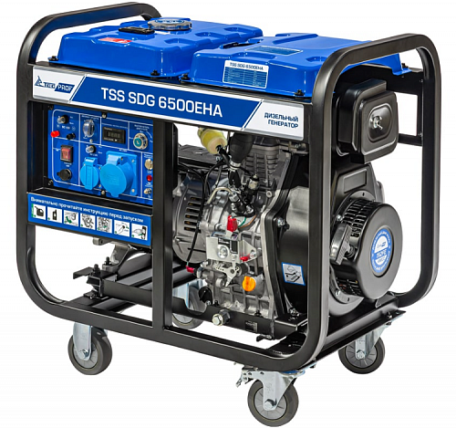 Дизельный генератор TSS SDG 6500EHA 277014