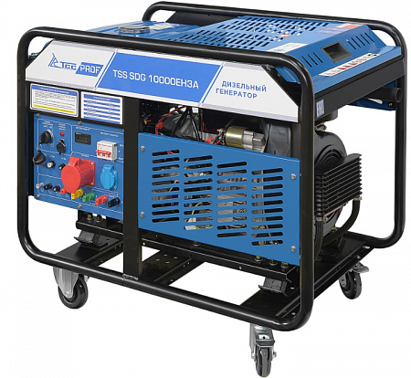 Дизельный генератор TSS SDG 10000EH3A 100138