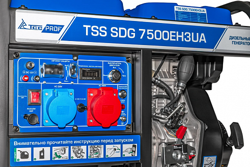 Дизельный генератор TSS SDG 7500EH3UA 200030