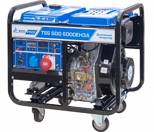 Дизельный генератор TSS SDG 6000EH3A 077016