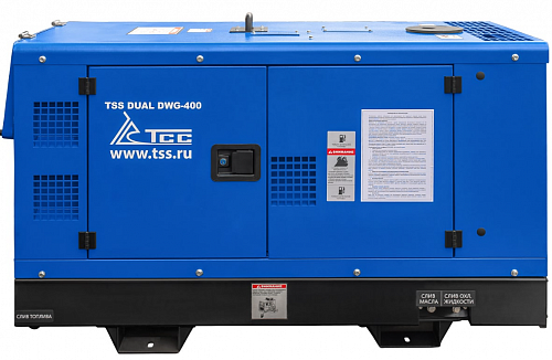 Двухпостовой дизельный сварочный генератор TSS DWG-400 044768