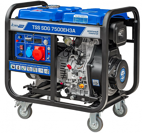 Дизельный генератор TSS SDG 7500EH3A 200027