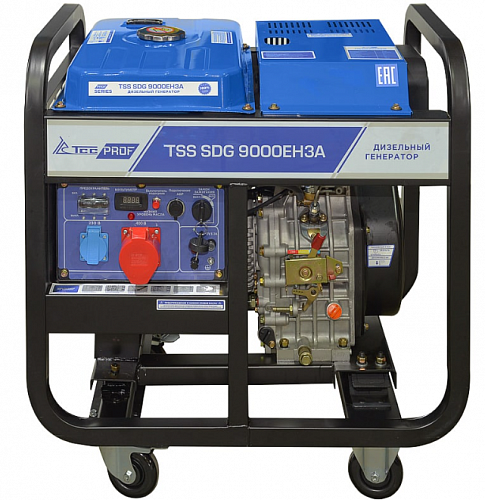 Дизельный генератор TSS SDG 9000EH3A 100031