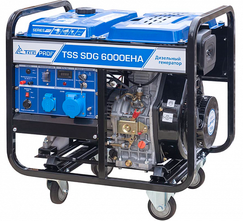 Дизельный генератор TSS SDG 6500EHA 277014