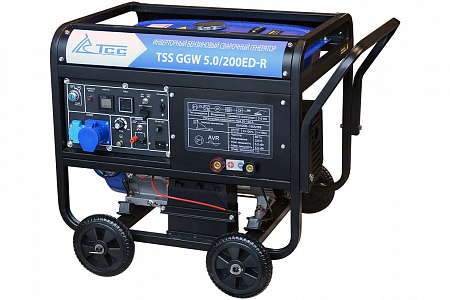Бензиновый сварочный генератор TSS GGW 5.0/200ED-R 022957