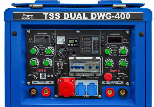 Двухпостовой дизельный сварочный генератор TSS DWG-400 044768