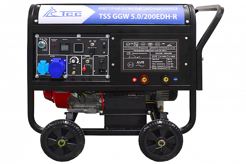 Бензиновый сварочный генератор TSS GGW 5.0/200EDH-R 026119