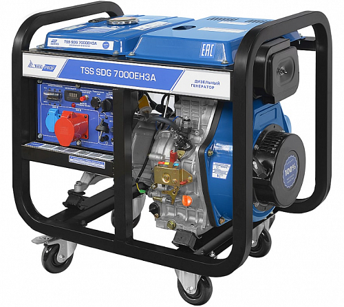 Дизельный генератор TSS SDG 7000EH3A 100034