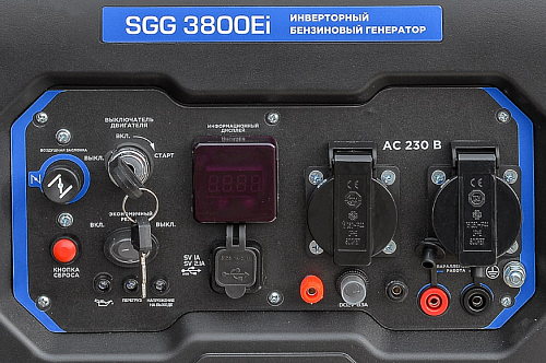 Бензогенератор инверторный TSS SGG 3800Ei 060046