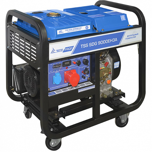 Дизельный генератор TSS SDG 9000EH3A 100031