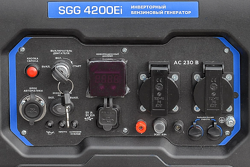 Бензогенератор инверторный TSS SGG 4200Ei 060048